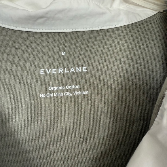 Everlane Sage Green Collared Shirt Dress size medium - Picture 9 of 12